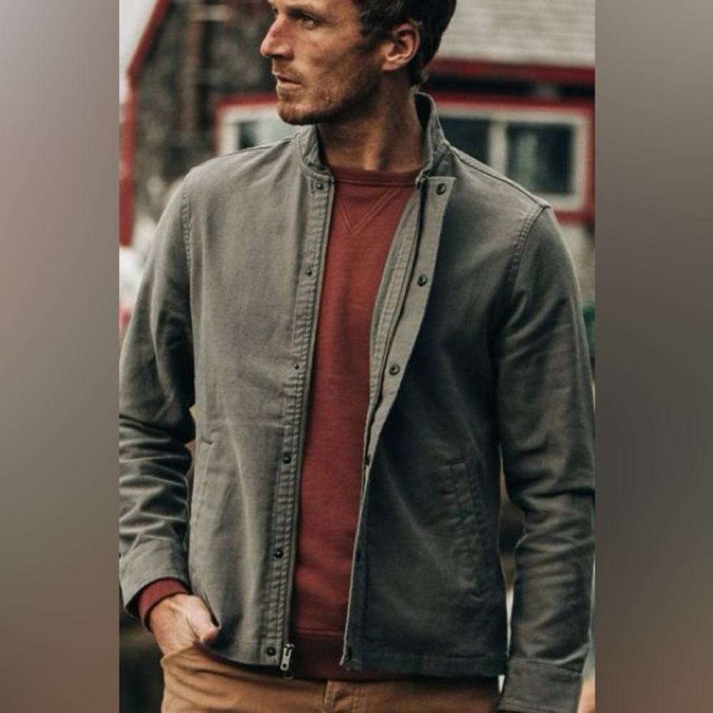 Taylor Stitch - Jungle cloth bomber jacket